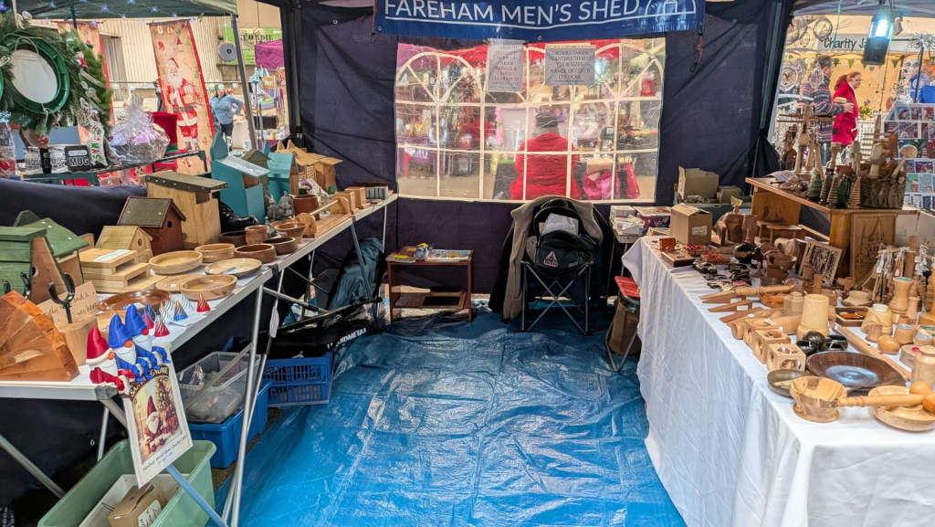 The stall in all its glory.