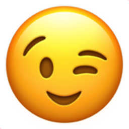 winking emoji