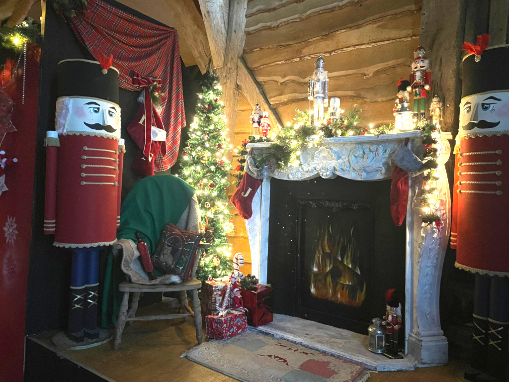 Waiting for Santa.
