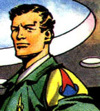 Dan Dare – pilot of the future. Sadly I missed him!